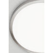 Plafoniera moderna argintie LED 25W/2400lm/3000K, Lero DL 7-622/30 Titan Orion